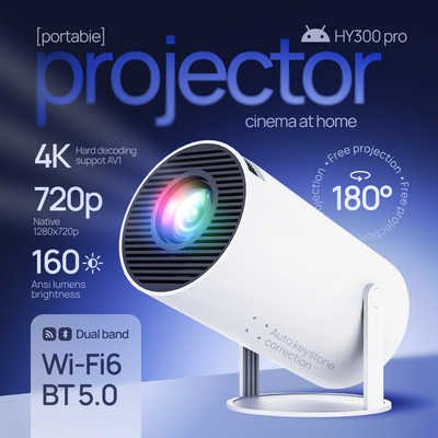 Portable Pro Projector By Literro
