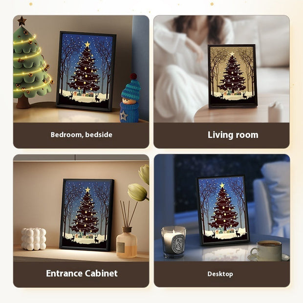 Luminous Christmas Frame By Literro