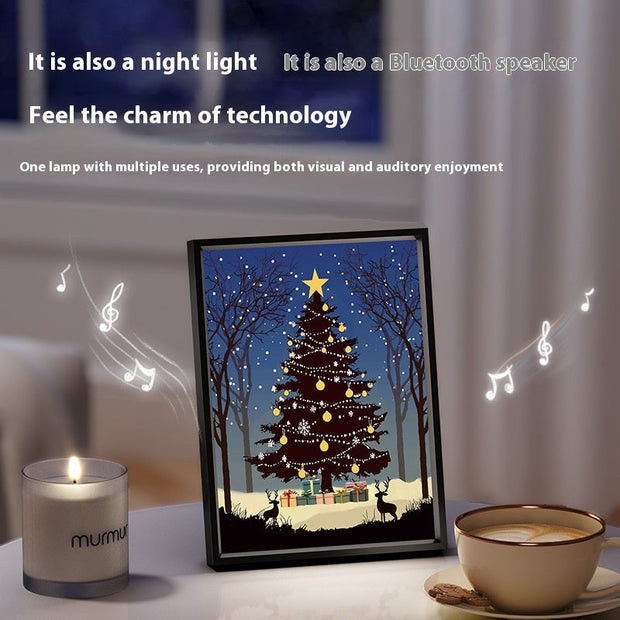 Luminous Christmas Frame By Literro